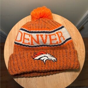 NFL Denver Broncos Orange Knit Beanie